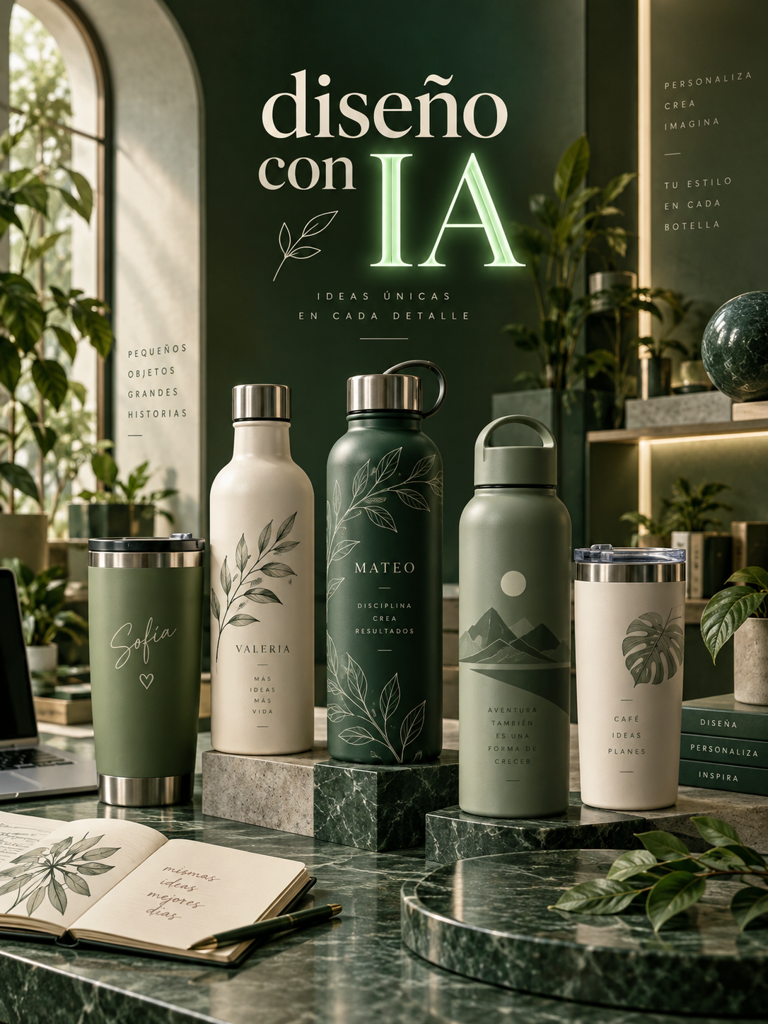 Botella térmica · Diseño personalizado